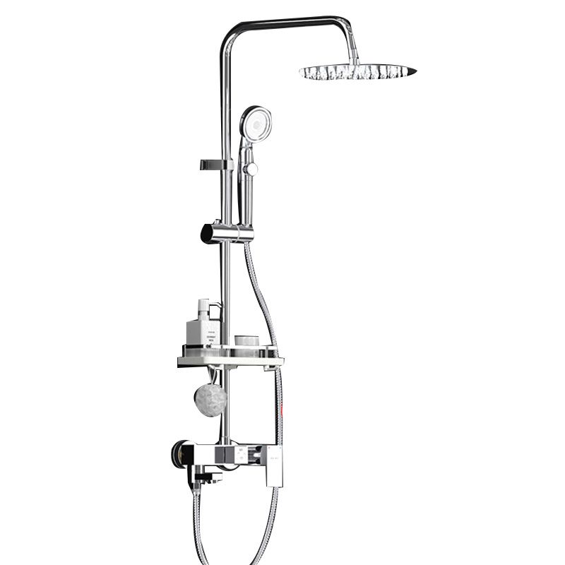 Sandsberg | Wandmontiertes Duschsystem Griff Hebel Spot Resist Kupfer Duschsystem