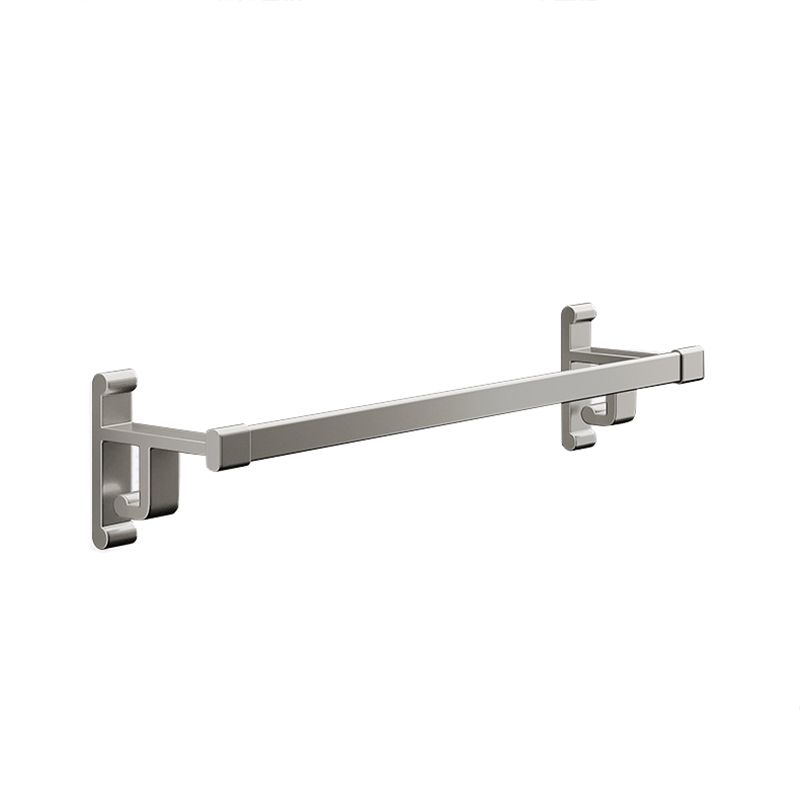 Sandsberg | Graues Badezimmer Zubehör Set Zeitgenössischer Stil Aluminium Handtuchstange