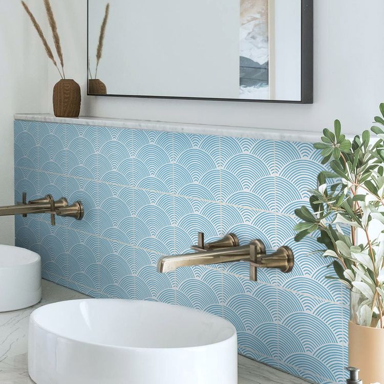 Sandsberg | Modern Mosaic Tile Peel and Stick Tile Pvc Kitchen Backsplash Peel and Stick Wall Tile