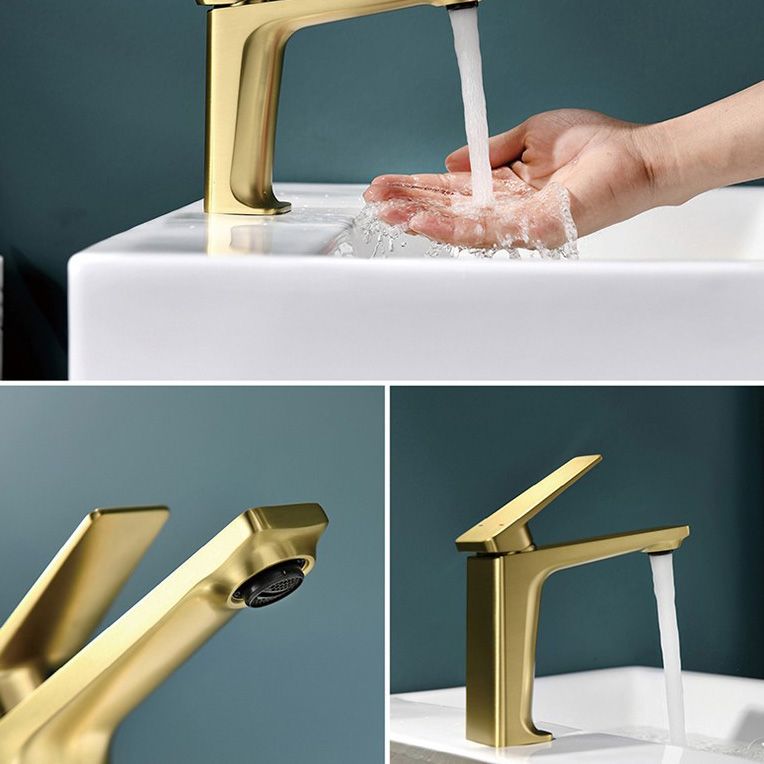 Sandsberg | Glam Copper Vessel Faucet Lever Handles Niedriger Bogen Vessel Faucet für Badezimmer
