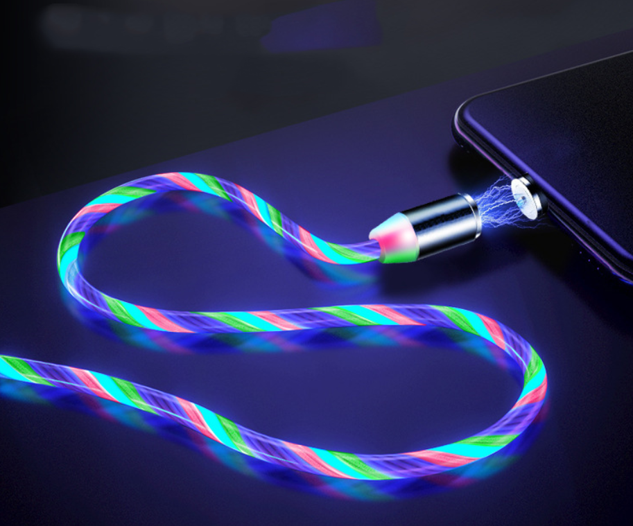 Ladekabel Datenkabel Leuchtend LED