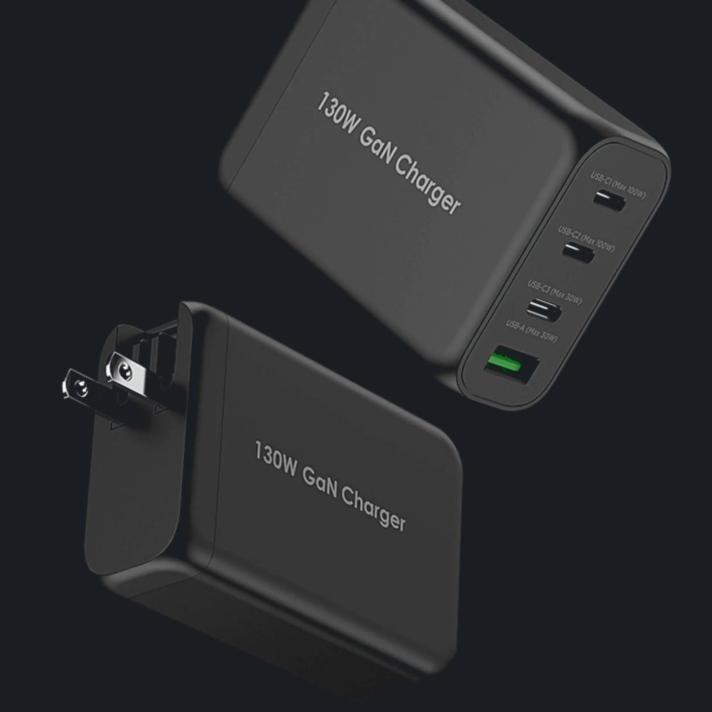130 W GaN USB C Ladegerät