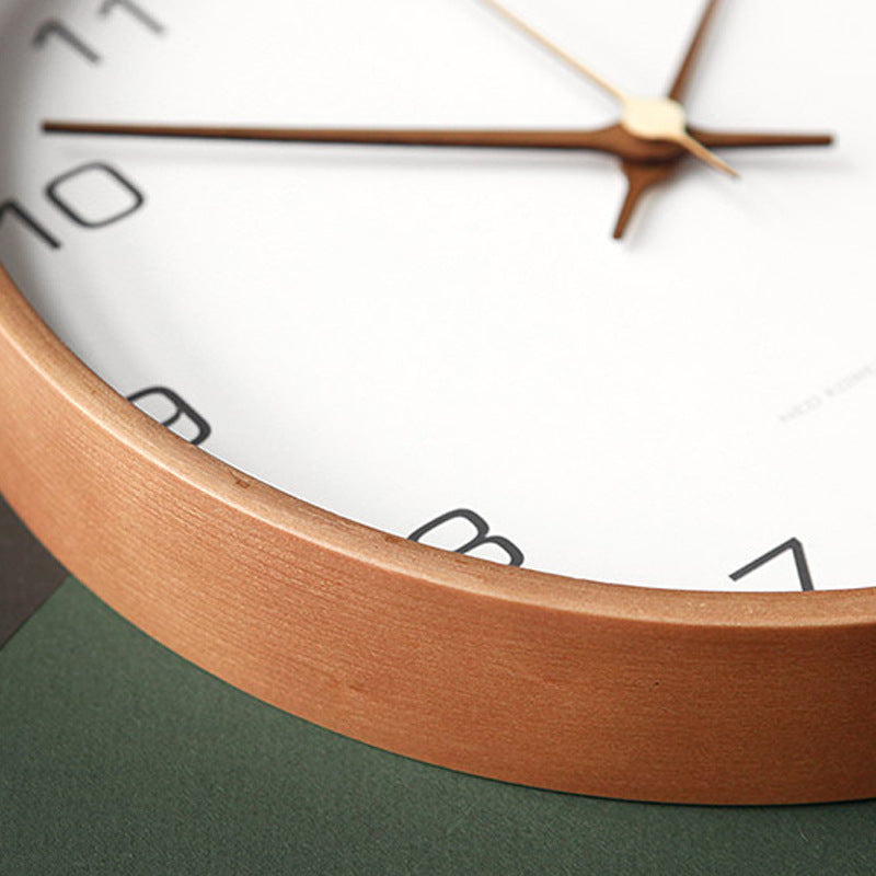 Sandsberg Wanddekoration Holz-Uhr für Zuhause