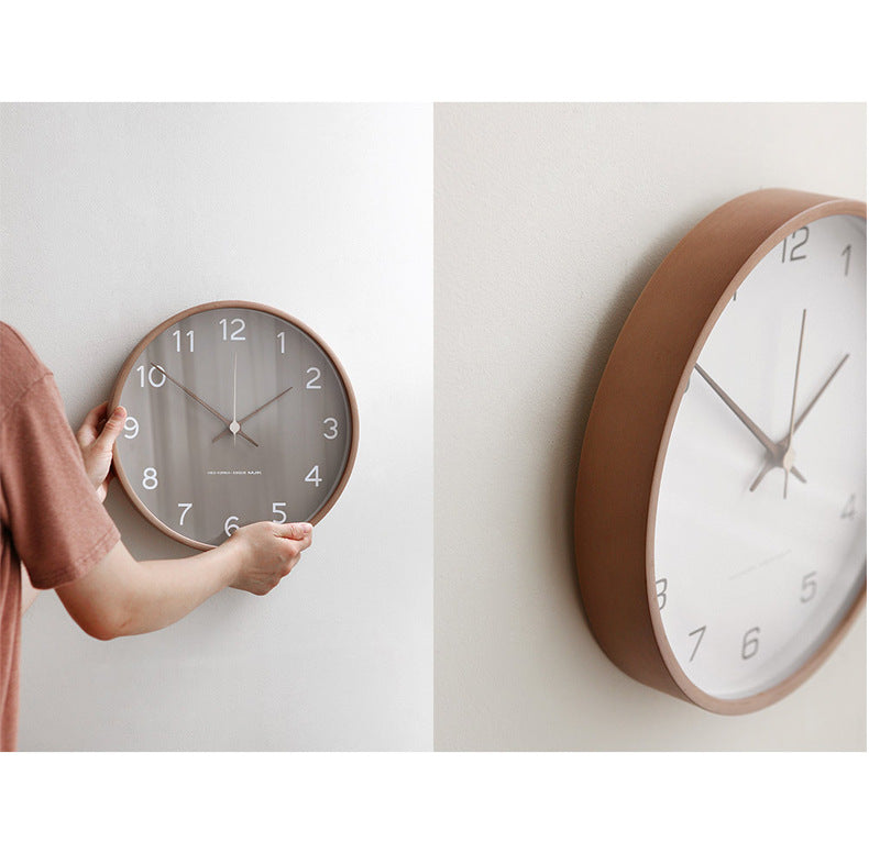 Sandsberg Wanddekoration Holz-Uhr für Zuhause