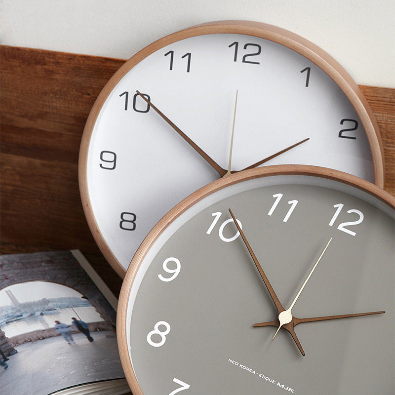 Sandsberg Wanddekoration Holz-Uhr für Zuhause