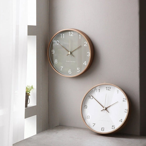 Sandsberg Wanddekoration Holz-Uhr für Zuhause
