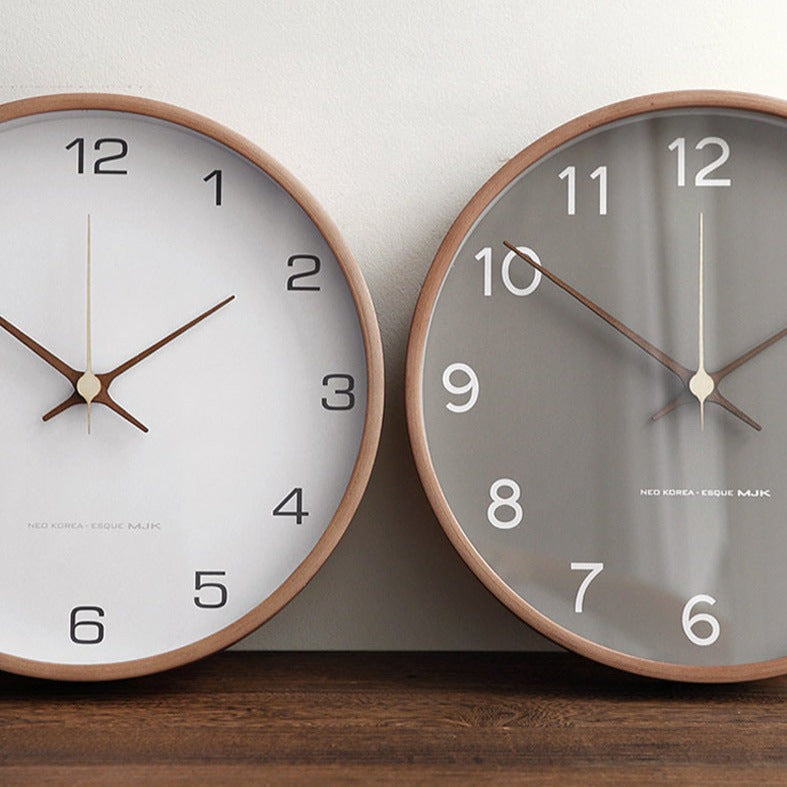 Sandsberg Wanddekoration Holz-Uhr für Zuhause