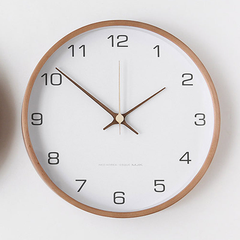 Sandsberg Wanddekoration Holz-Uhr für Zuhause