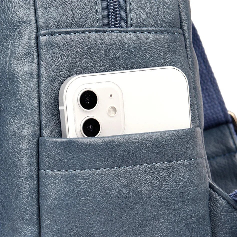 Sandsberg leren rugzak voor dames