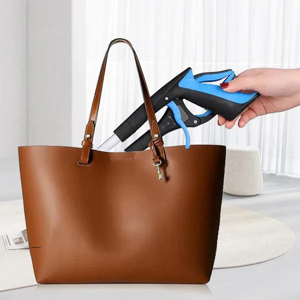 Faltbarer Greifer mit 360° drehbarem Clip