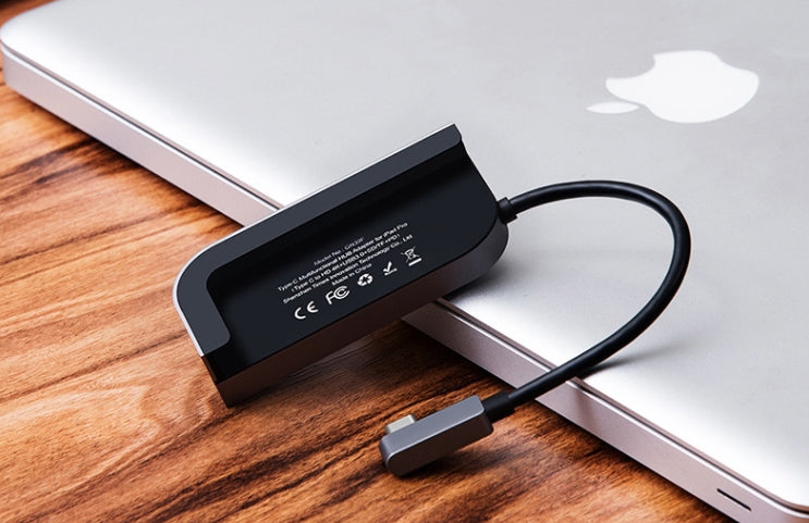 Sandsberg | 6-in-1 USB Type-C Hub mit USB3.0, SD, MicroSD, Audio, 4K/HD & USB-C PD, für iPad Pro & mehr