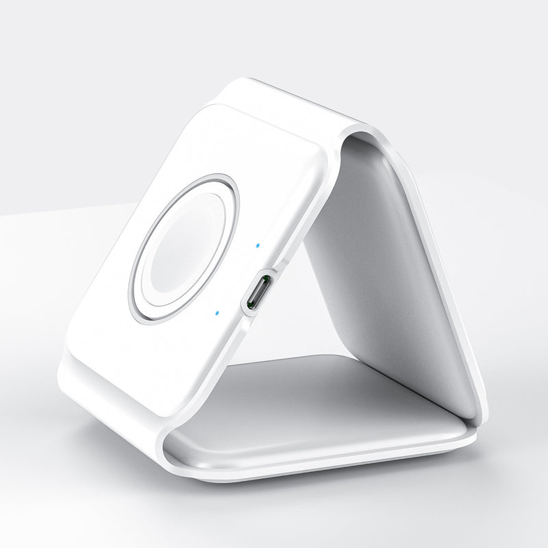 Faltbare 3-in-1 kabellose Ladestation