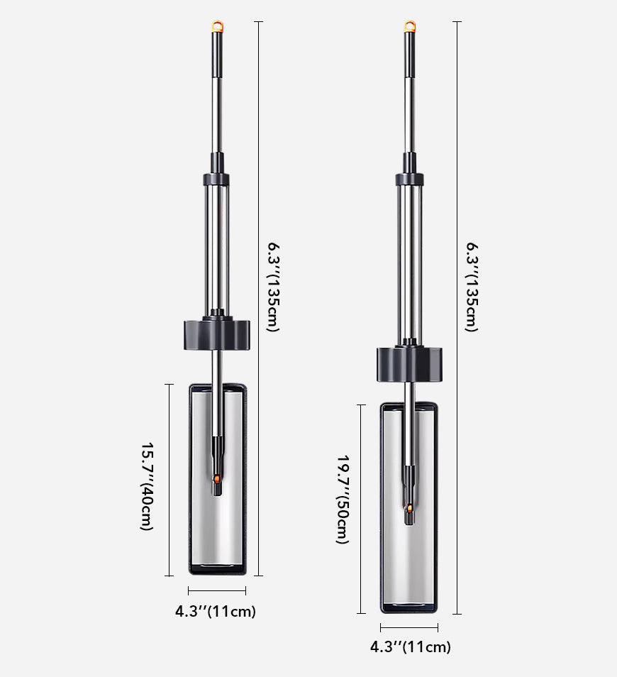 Freihändiger Aluminium-Flachmopp für Nass- und Trockengebrauch Z152