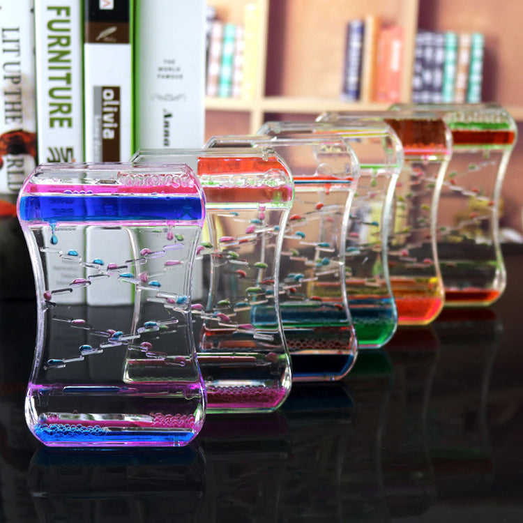 Kreative Kreuzfahrt Flüssigkeit Sanduhr Quicksand Timer Ins Wohnzimmer Büro Ornamente Schreibtisch Tischdekorationen Wohnkultur
