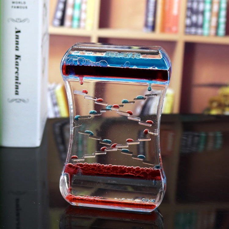 Kreative Kreuzfahrt Flüssigkeit Sanduhr Quicksand Timer Ins Wohnzimmer Büro Ornamente Schreibtisch Tischdekorationen Wohnkultur