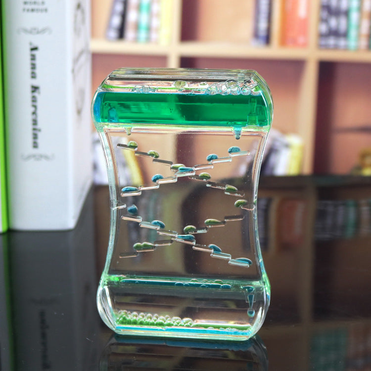 Kreative Kreuzfahrt Flüssigkeit Sanduhr Quicksand Timer Ins Wohnzimmer Büro Ornamente Schreibtisch Tischdekorationen Wohnkultur
