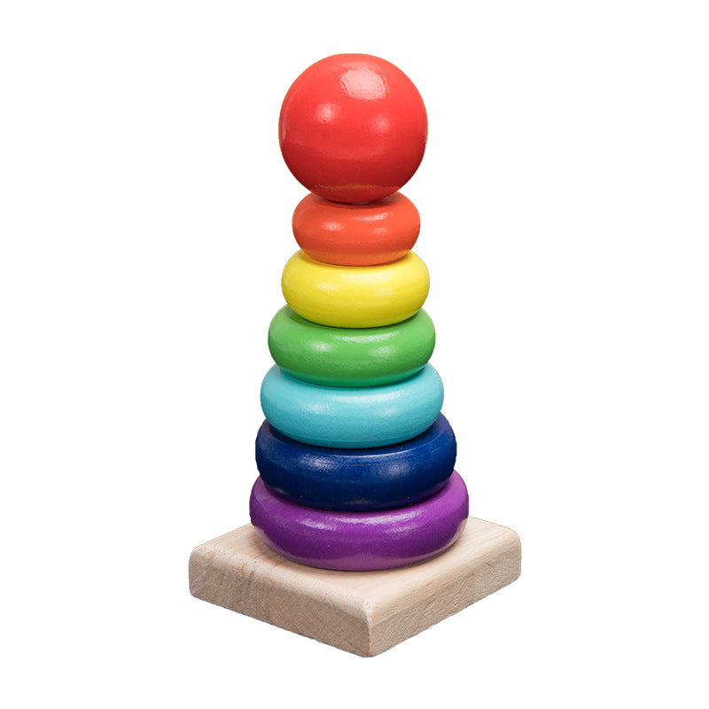 Verschiedenes Holz Spielzeug Motorik Bunt Baby