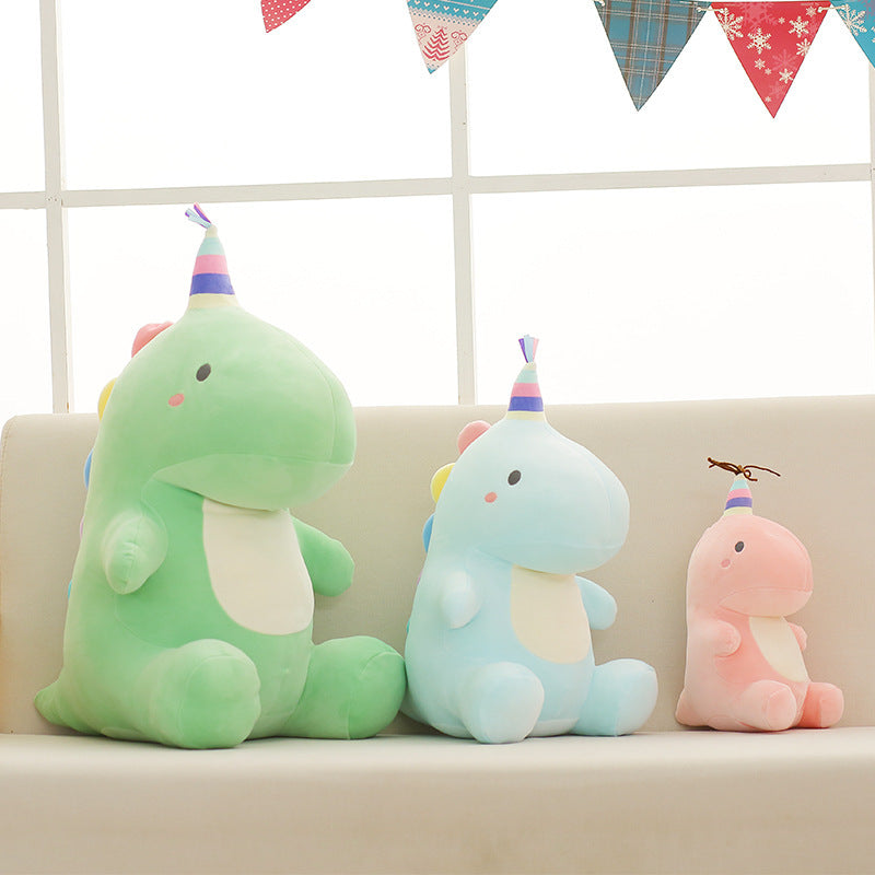 Dinosaurier Plüsch Spielzeug Cartoon Dinosaurier Stofftier Puppen Weiche Unten Baumwolle Dino Kissen