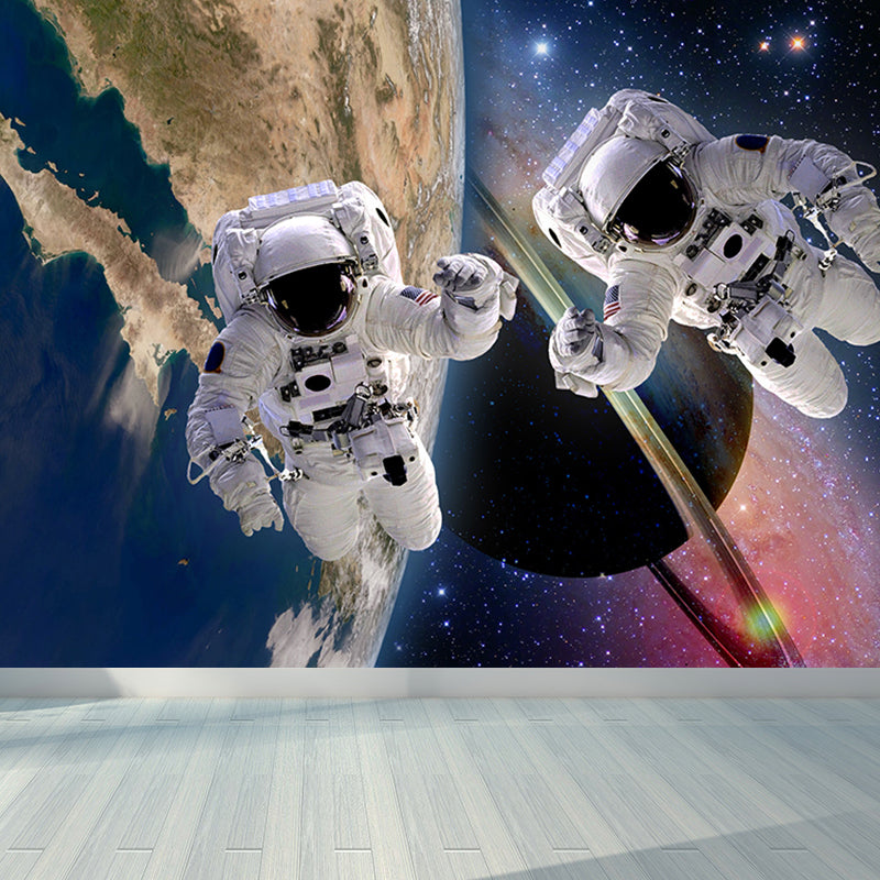 Großes Space Shuttle Wandbild Tapete Dekorative fiktive Wohnzimmertapete
