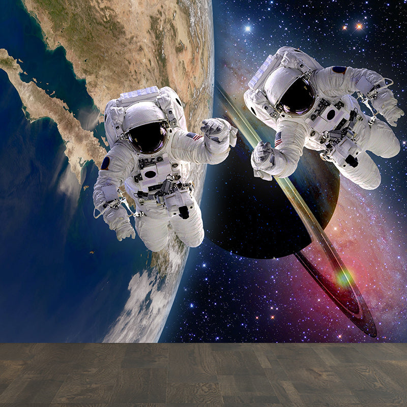 Großes Space Shuttle Wandbild Tapete Dekorative fiktive Wohnzimmertapete