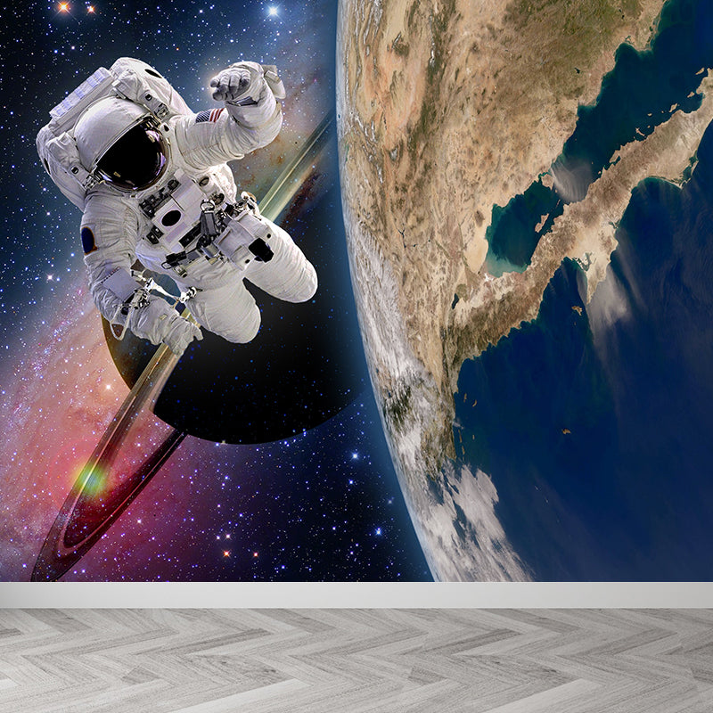 Großes Space Shuttle Wandbild Tapete Dekorative fiktive Wohnzimmertapete