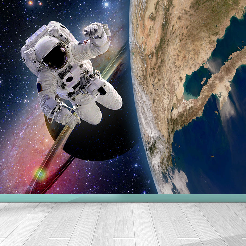 Großes Space Shuttle Wandbild Tapete Dekorative fiktive Wohnzimmertapete