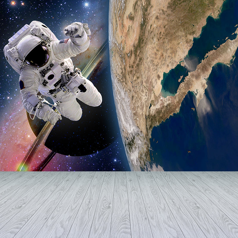 Großes Space Shuttle Wandbild Tapete Dekorative fiktive Wohnzimmertapete
