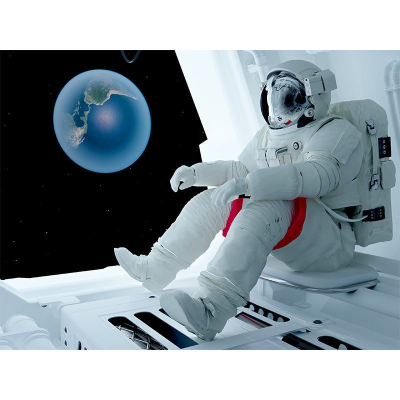 Ganzes Astronauten Wandmural Tapete für Wanddekoration Fiktives Jungen Schlafzimmer Wandverkleidung
