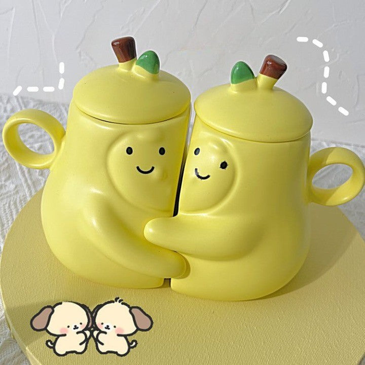 Cuddly Pear Keramisches Duo Becher