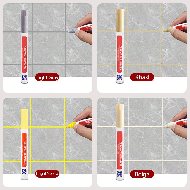 Pousbo® Anti-Schimmel und wasserfester Fugenstift für Keramikfliesen