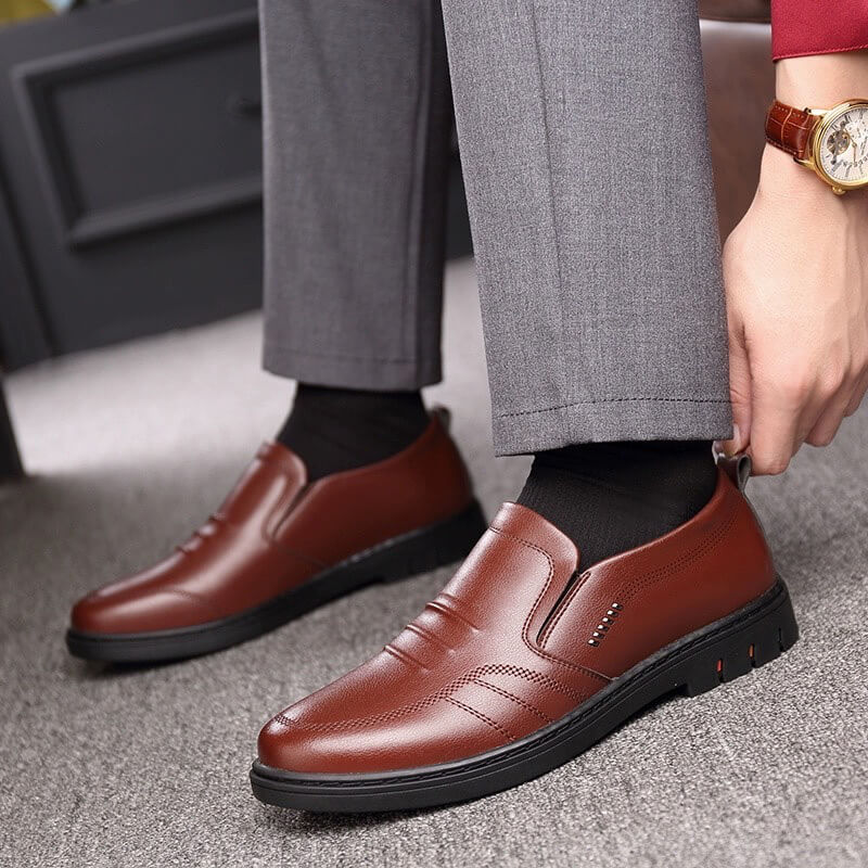 Leder Anti-Rutsch Herren Business Schuhe