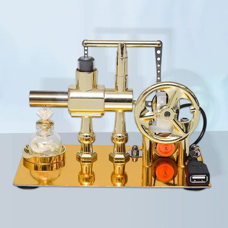 Modellbausatz für Luft-Stirlingmotor-Stromgenerator