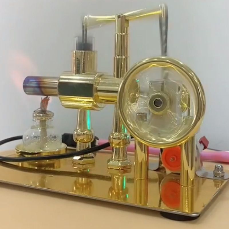 Modellbausatz für Luft-Stirlingmotor-Stromgenerator