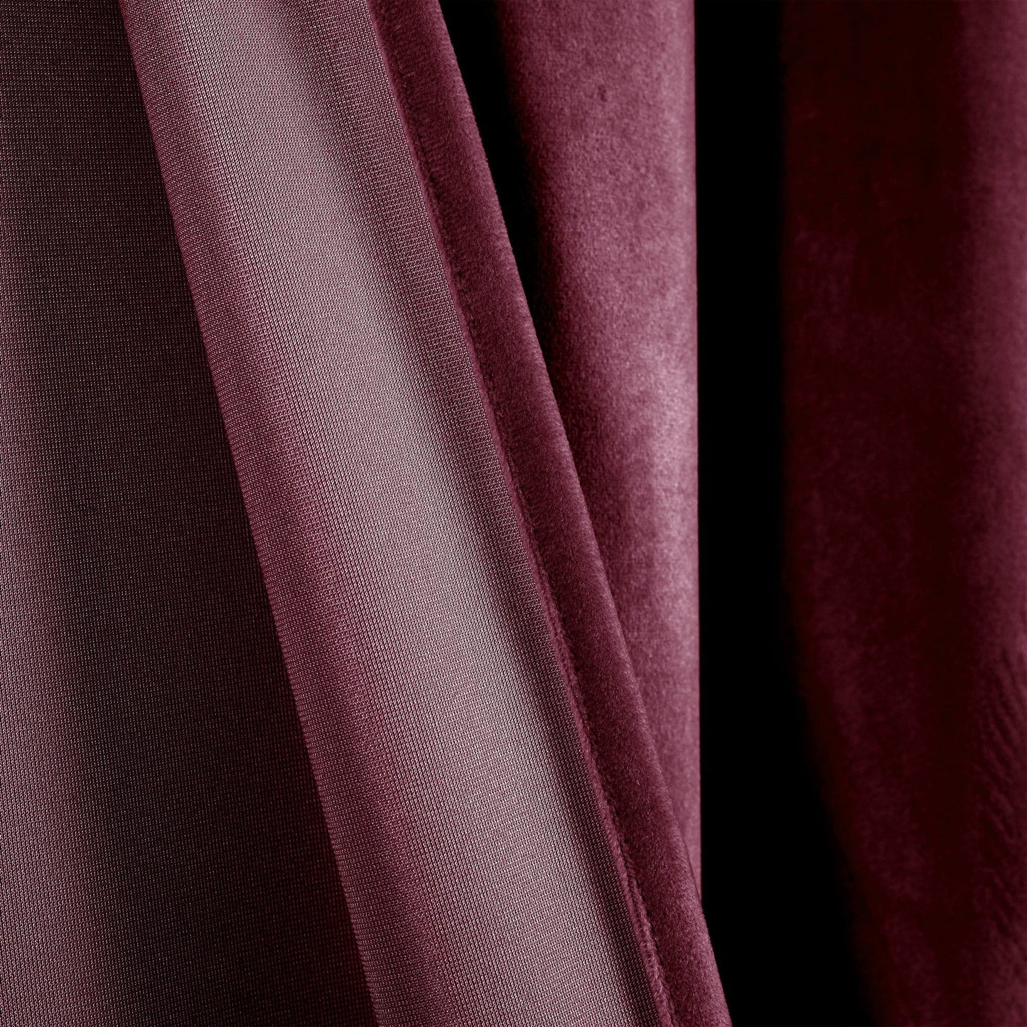 Prima Velvet Solid Back Tab Rod Pocket Lichtfilterndes Fenster Vorhangpaneel Set