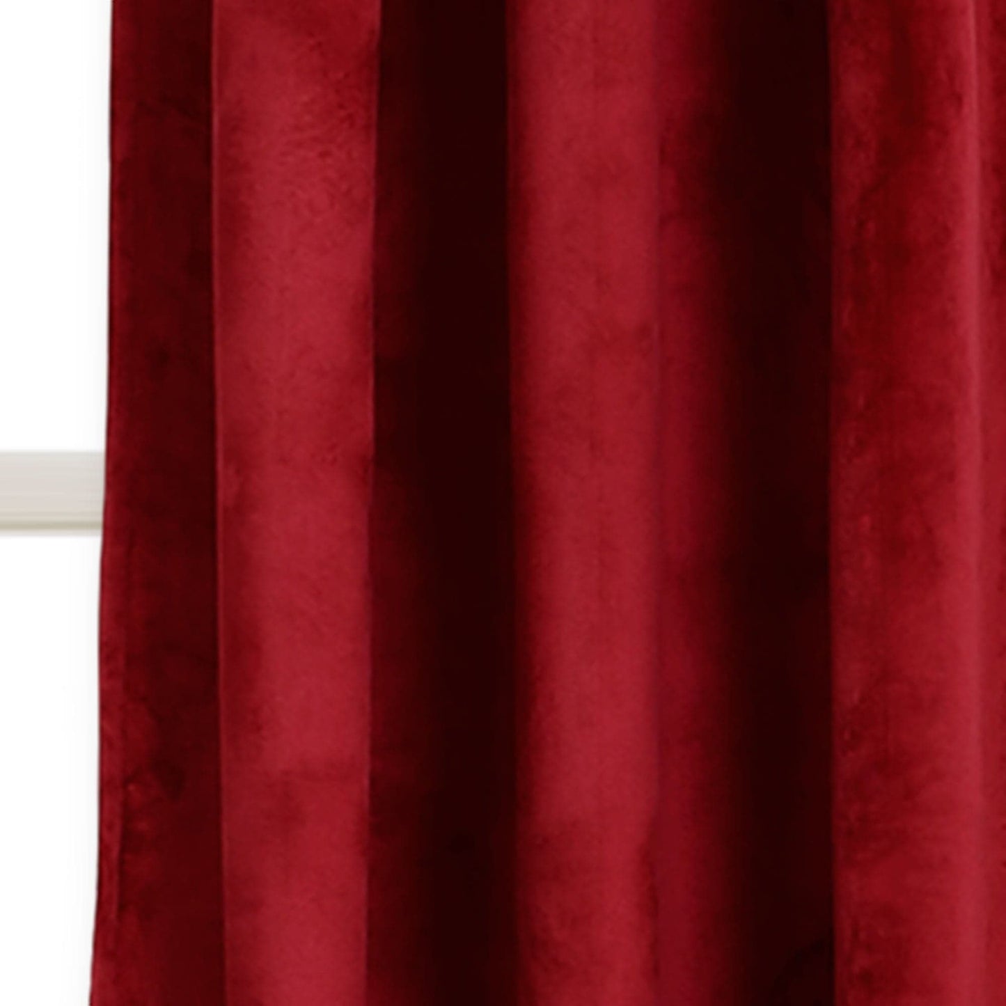 Prima Velvet Solid Back Tab Rod Pocket Lichtfilterndes Fenster Vorhangpaneel Set