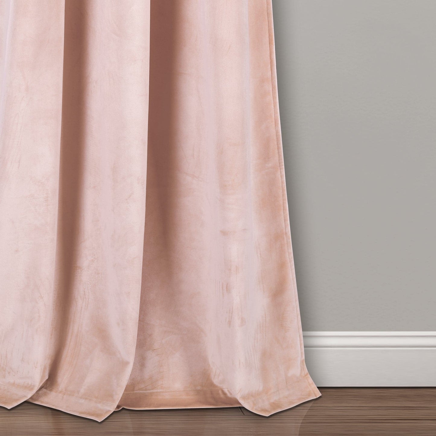 Prima Velvet Solid Back Tab Rod Pocket Lichtfilterndes Fenster Vorhangpaneel Set