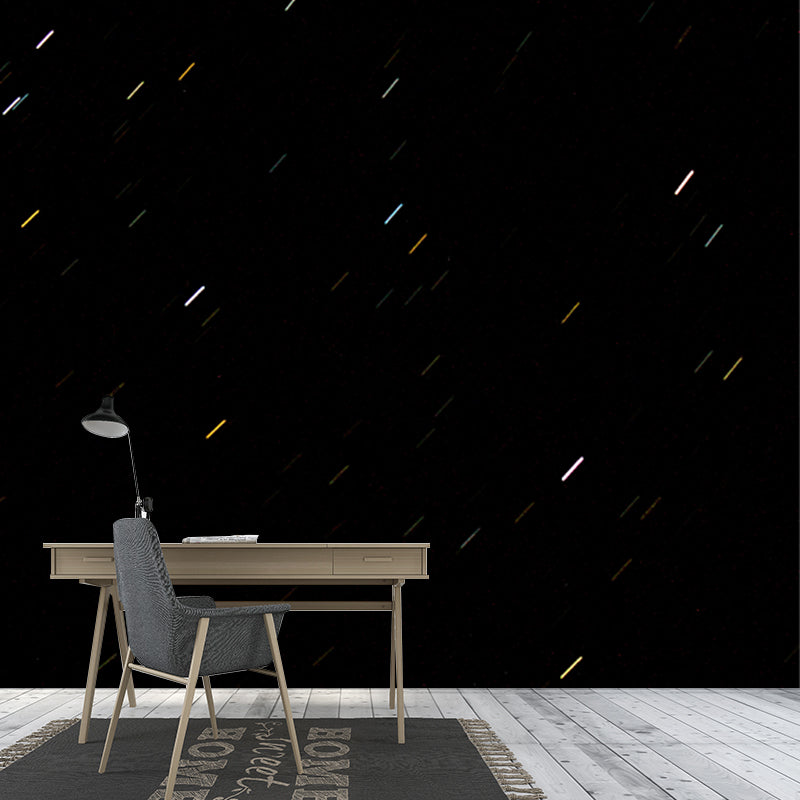 Foto Bedruckte Meteorenschauer Wandmalerei Vollformat Wandverkleidung für das Wohnzimmer, Maßanfertigung
