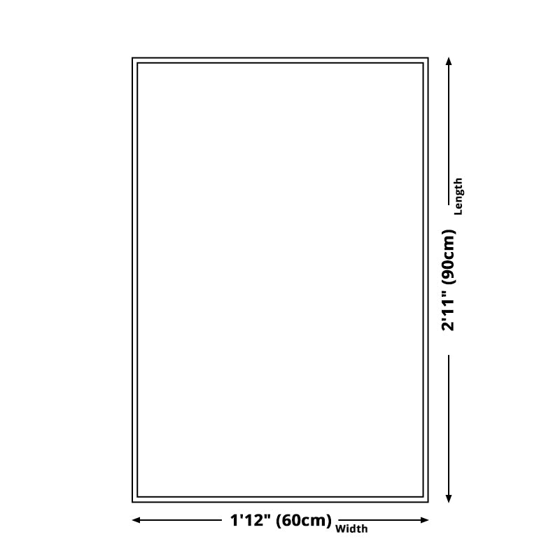 Schwarzer geometrischer Musterteppich Polyester Moderner Teppich Waschbar Rutschfest Haustierfreundlicher Teppich für das Wohnzimmer