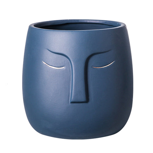 Keramische Gesicht Wohnzimmer Vase