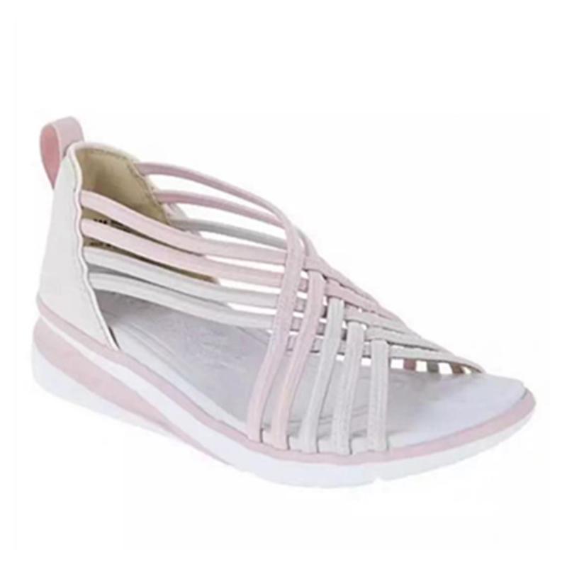 Geflochtene Fishmouth Sandalen für Damen