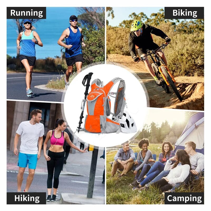 Fahrradrucksack für Outdoorsportarten