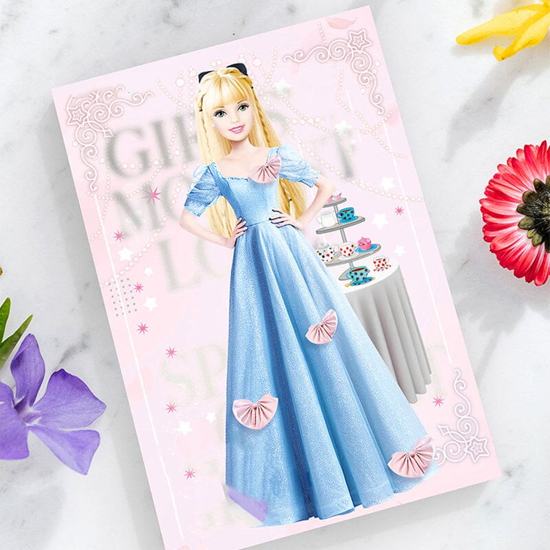 2024 Neues Magnetisches Prinzessinnen-Kleidungs-Papierpuppe