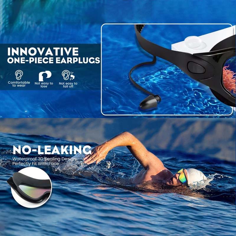 Breitblick Anti-Beschlag Schwimmbrille