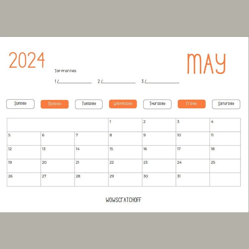 Lustiger Katzenballkalender 2024