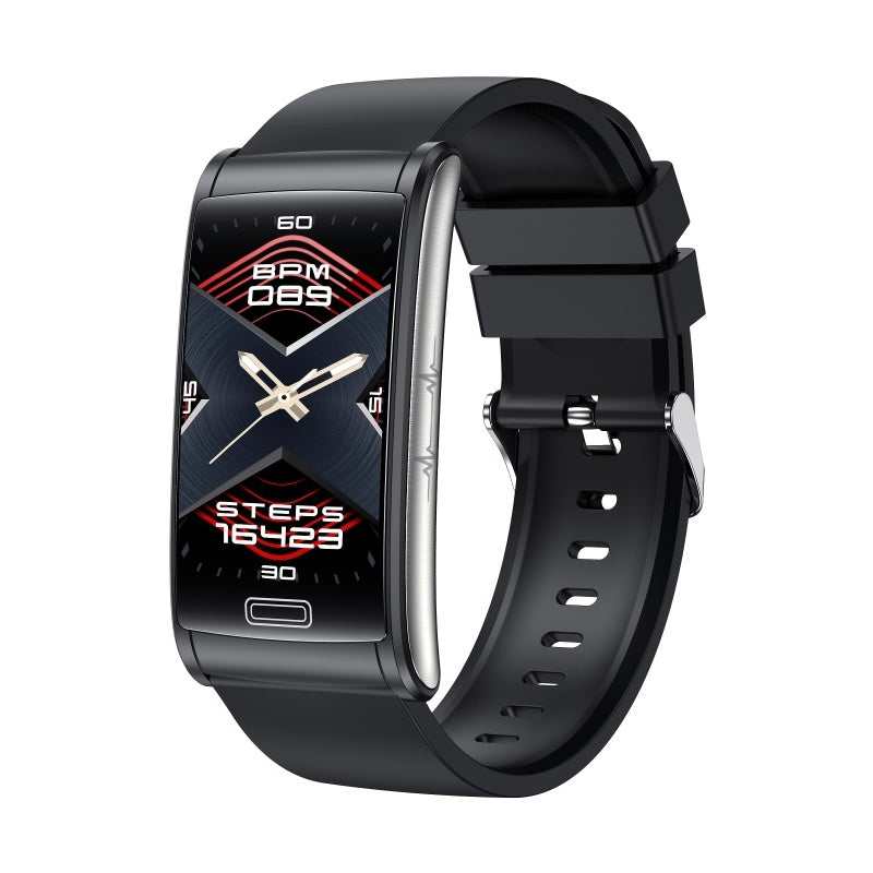 Sandsberg Smart Armband 3-Kanal-EKG Blutdruck Blutsauerstoff Blutzucker Schlaferkennung