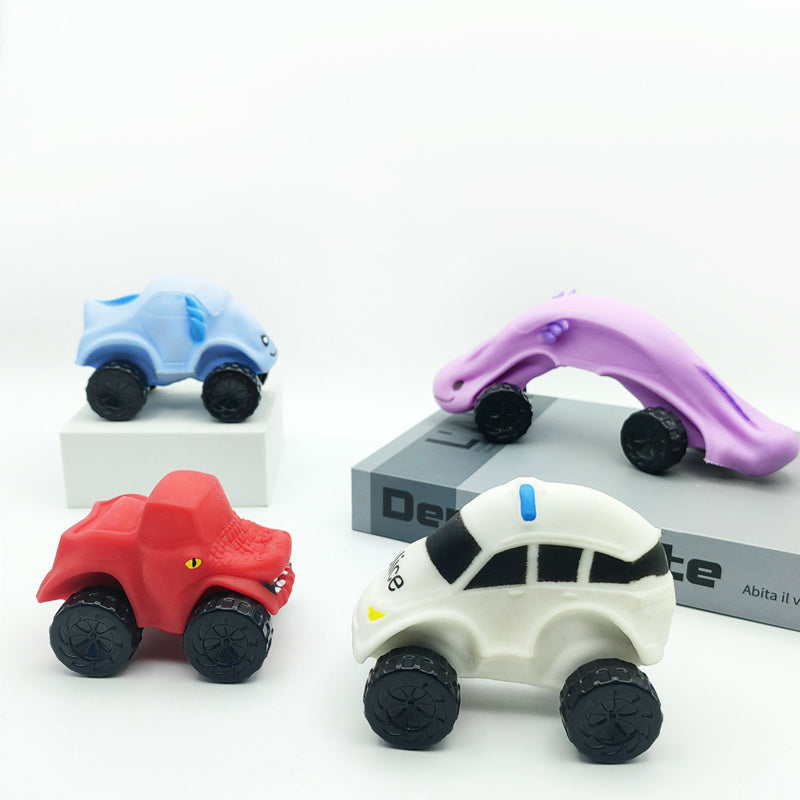 Kneten deformiertes Lernspielzeugauto