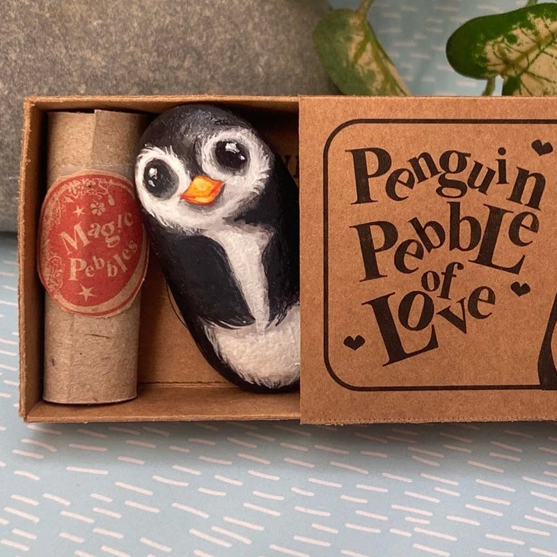 Lustiges Pinguin-Weihnachtsgeschenk