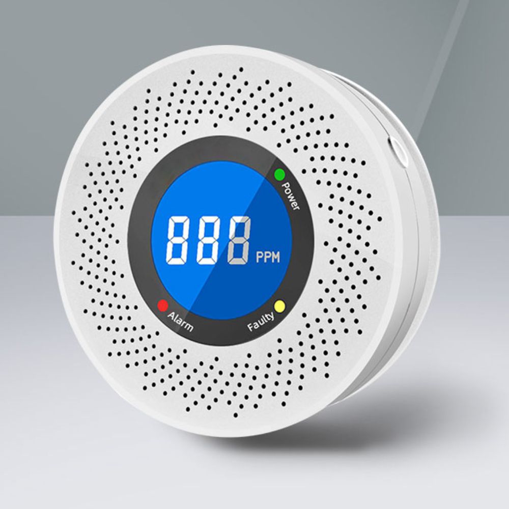 Kohlenmonoxid-Detektor CO Alarm Rauch-Sicherheitskombination