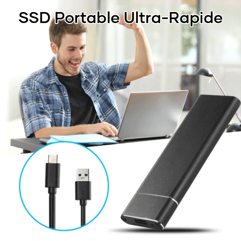 Ultraschnelles externes SSD-Laufwerk
