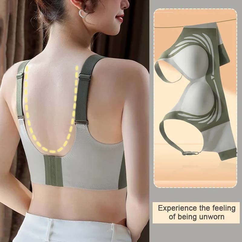 Liftende Anti-Sagging Drahtloser Push-up-BH